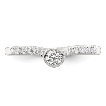 SSCZ Sterling Silver CZ Ring