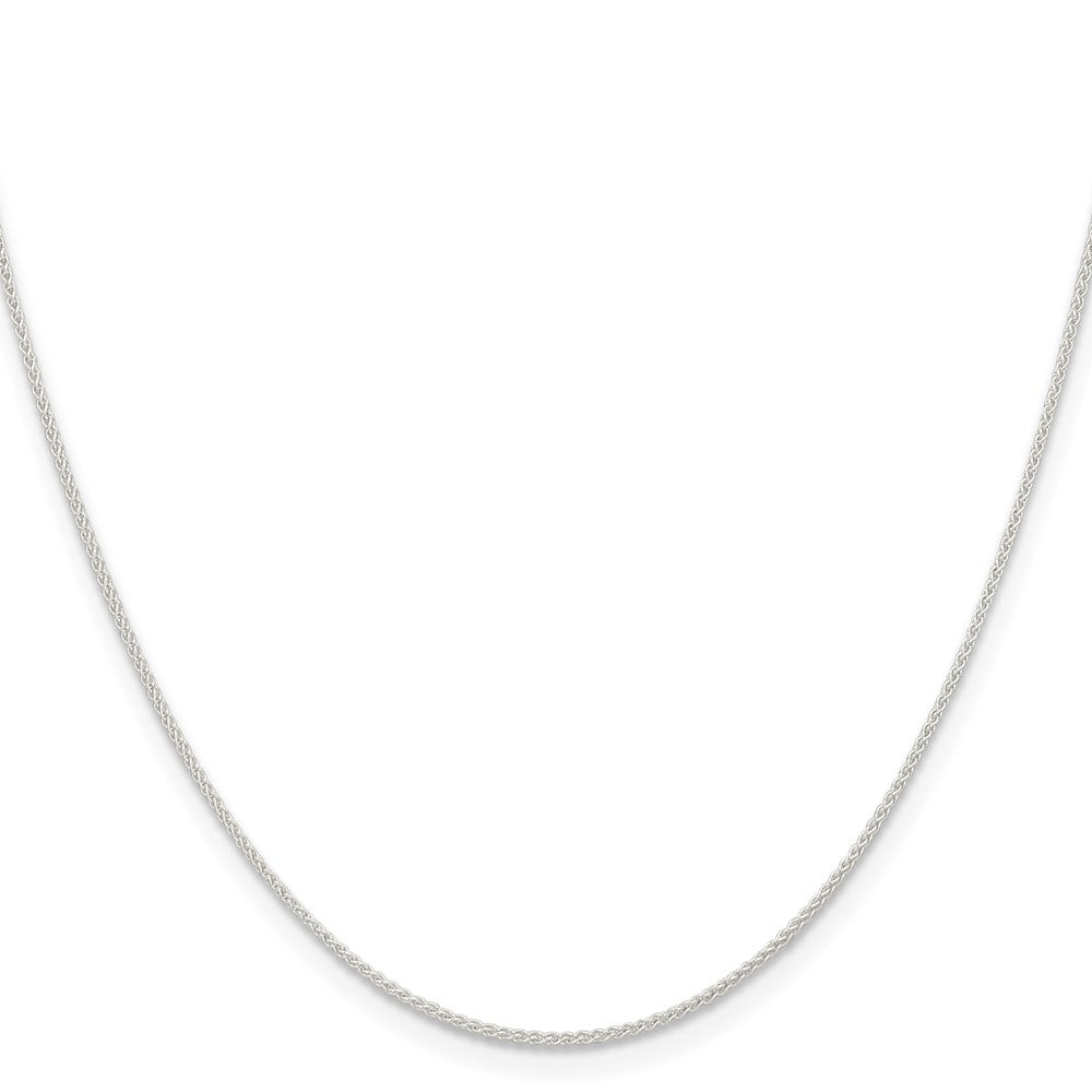 SSC Sterling Silver 1mm Round Spiga Chain