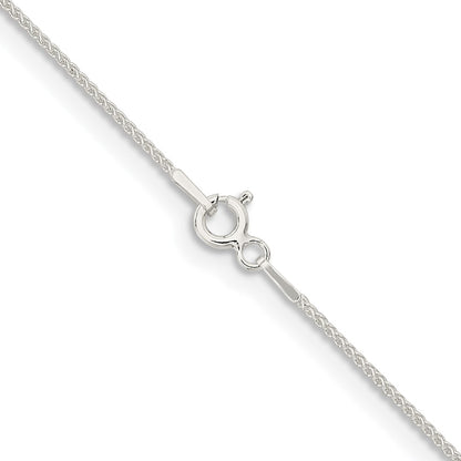 SSC Sterling Silver 1mm Round Spiga Chain