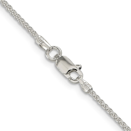 SSC Sterling Silver 1.5mm Round Spiga Chain