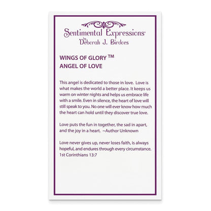 Angel of Love Necklace - deborahjbirdoesdesigns