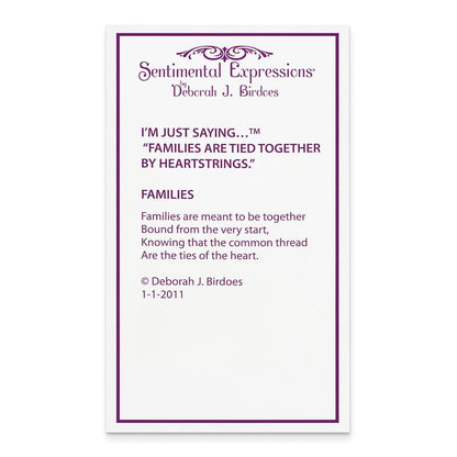 Families Are Tied Together - deborahjbirdoesdesigns