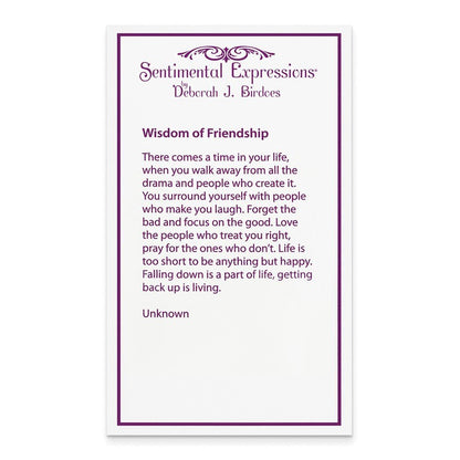 Wisdom Of Friendship - deborahjbirdoesdesigns