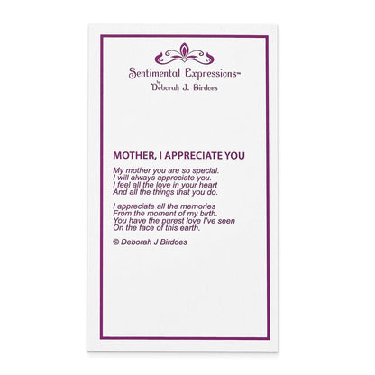 Mother Heart (Pink and Clear) - deborahjbirdoesdesigns