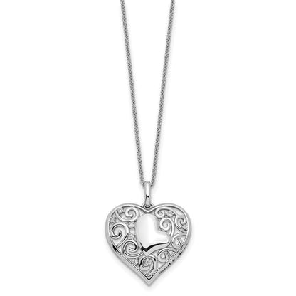 Antiqued Soul Sister Heart - deborahjbirdoesdesigns