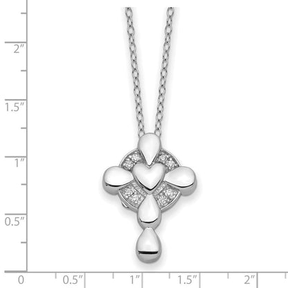Memory Cross Locket - deborahjbirdoesdesigns