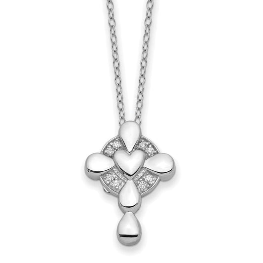 Memory Cross Locket - deborahjbirdoesdesigns
