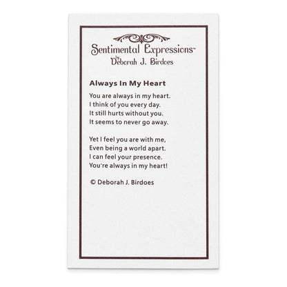 Always in my Heart Birthstone (Dec) - deborahjbirdoesdesigns