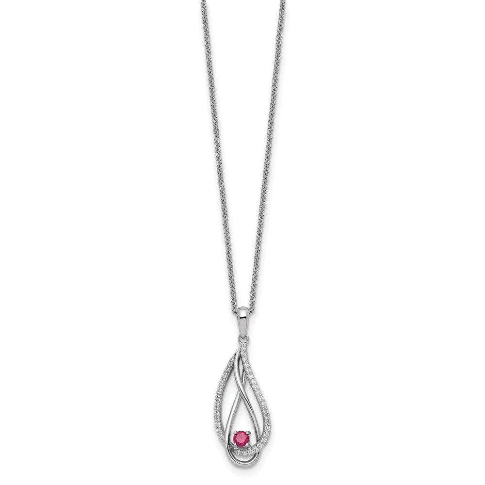 Always in my Heart Birthstone (Jul) - deborahjbirdoesdesigns