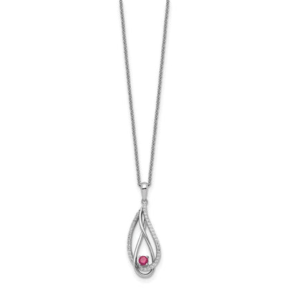 Always in my Heart Birthstone (Jul) - deborahjbirdoesdesigns