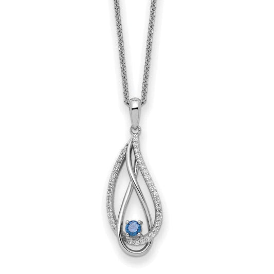 Always in my Heart Birthstone (Dec) - deborahjbirdoesdesigns