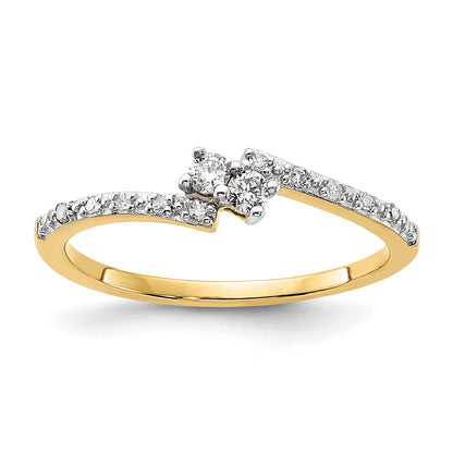 DG 10K Diamond Fashion Ring