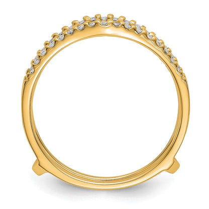 LGGR 14k 1/4 carat Lab Grown Diamond VS/SI+ G+ Complete Ring Guard