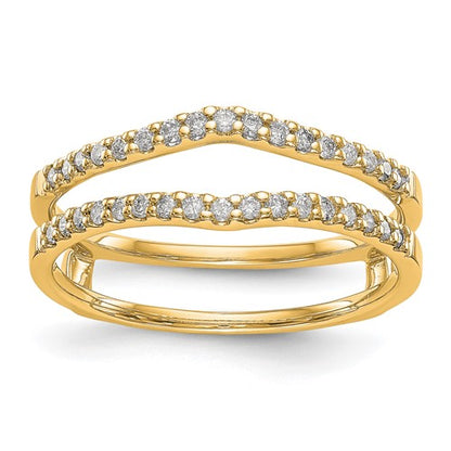 LGGR 14k 1/4 carat Lab Grown Diamond VS/SI+ G+ Complete Ring Guard