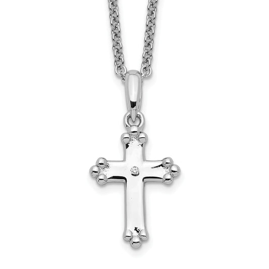 SE Believe Big | Rhodium Plated Sterling Silver | Sentimental Expressions