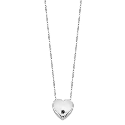 Missing You Ash Holder | Rhodium Plated Sterling Silver | Sentimental Expressions