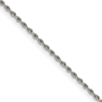 Chisel Stainless Steel Polished 1.5mm 18 inch Rope Chain