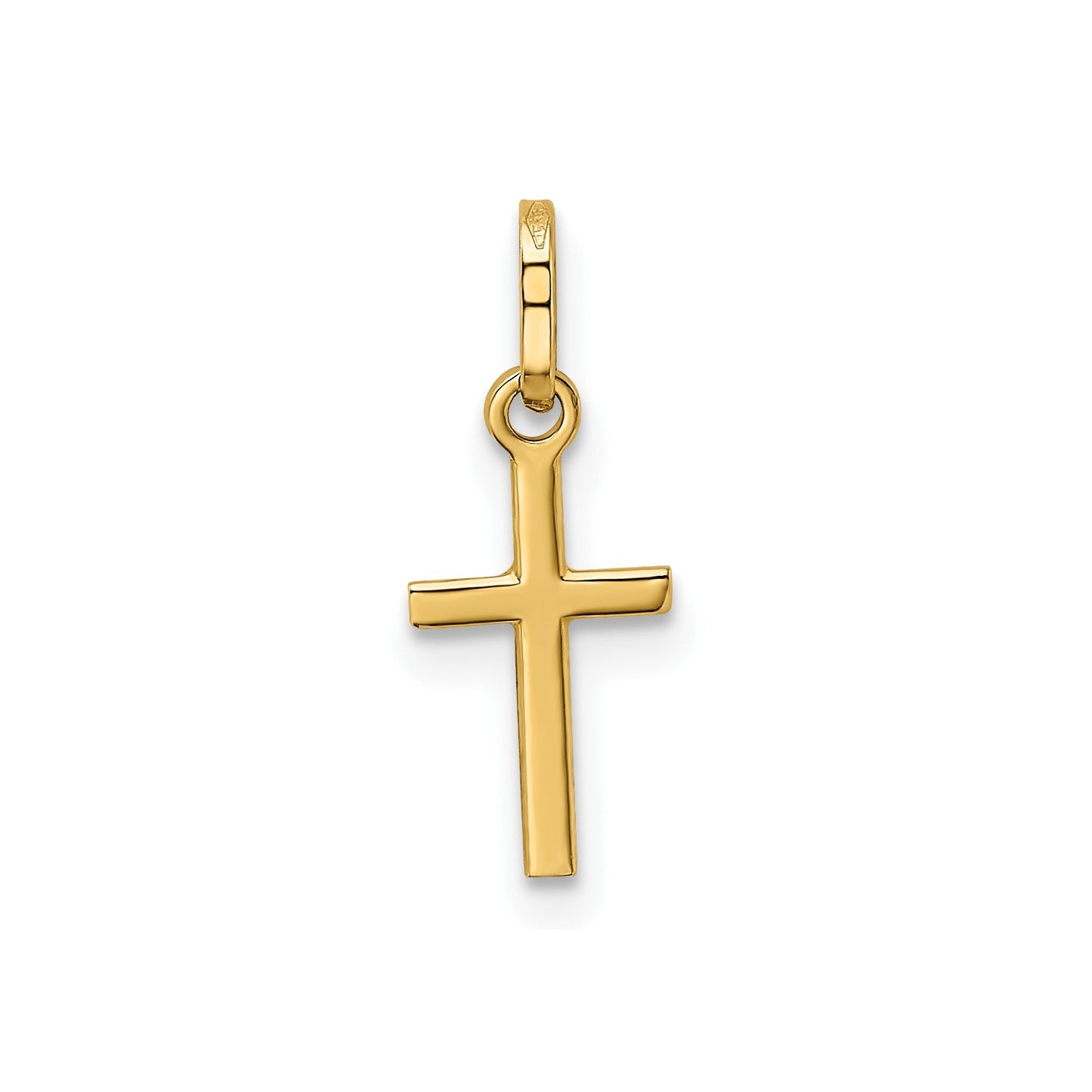 14k Small Cross Charm