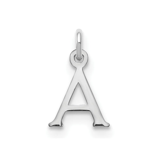 GP 14kw Cutout Letter A Initial Pendant