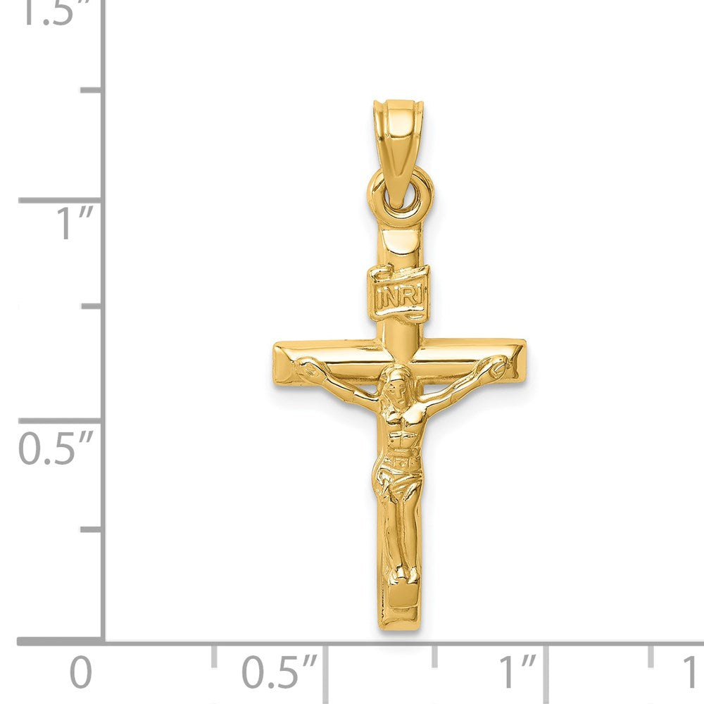GP 14k Hollow Crucifix Pendant