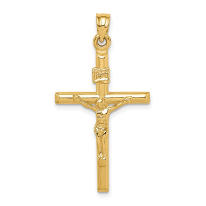 YGP 14k Hollow Crucifix Pendant